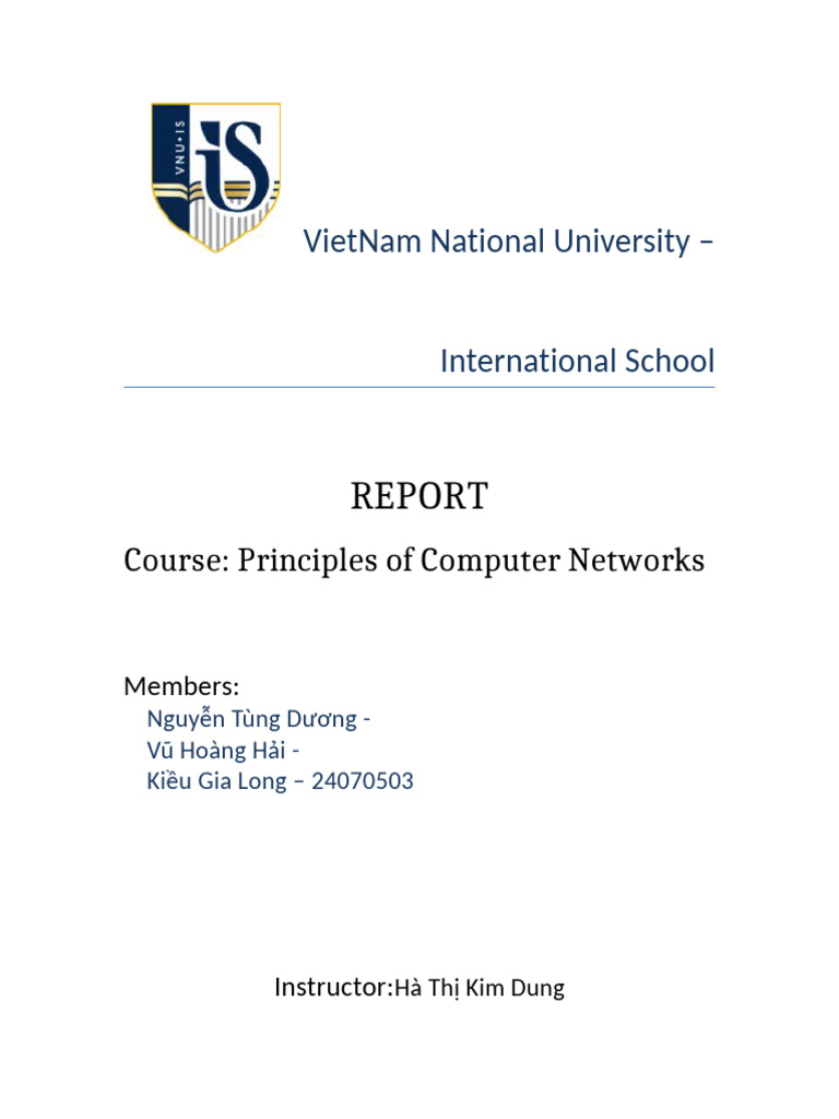 TCP Connection Management & Control Report | PDF | Transmission Control ...