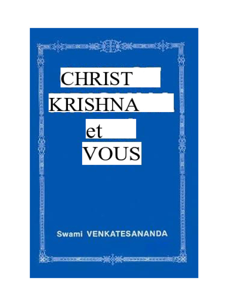 Yoga et Christianisme : Un Dialogue Spirituel | PDF | Dieu | Jésus