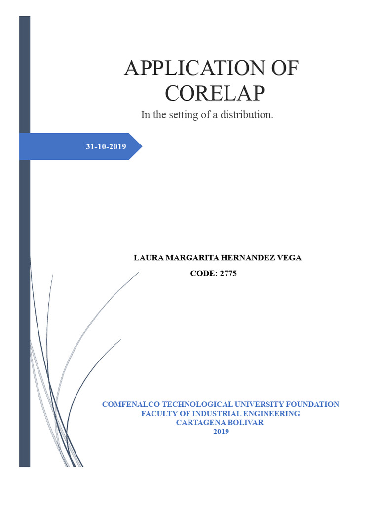 CORELAP Plant Layout Optimization Guide | PDF | Matrix (Mathematics ...