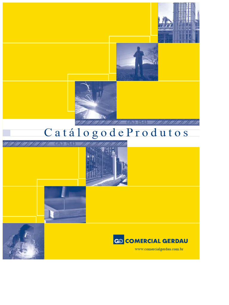 Catálogo de Productos Siderúrgicos Gerdau | PDF | Cable | Revestimiento