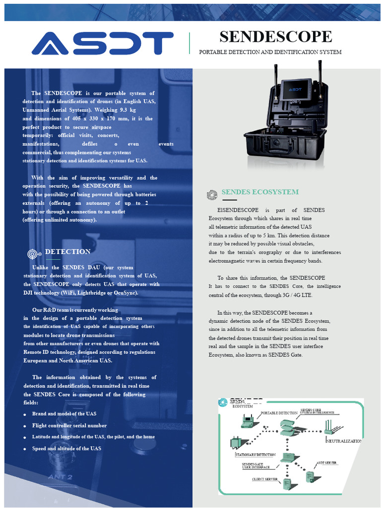 Portable Drone Detection System | PDF | Unmanned Aerial Vehicle ...