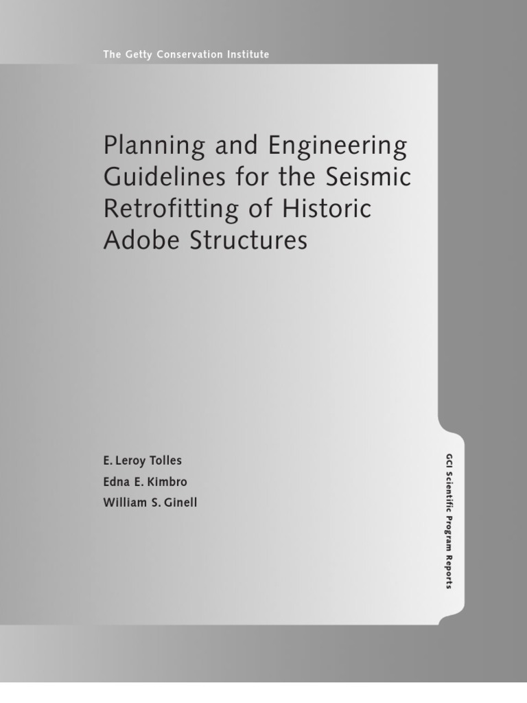 Seismic Retrofitting 1 | PDF | Earthquakes | Evaluation