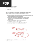 Labeled Diagram of Lizard Parts | PDF | Claw