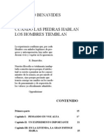 Cuando Las Piedras Hablan Los Hombres Tiemblan - Rodolfo Benavides