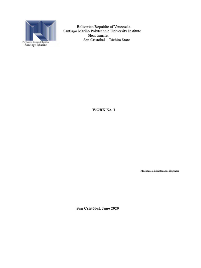 Heat Transfer Calculations and Exercises | PDF