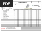 Daily ESD Audit Checklist | PDF | Power (Physics) | Electronic Engineering