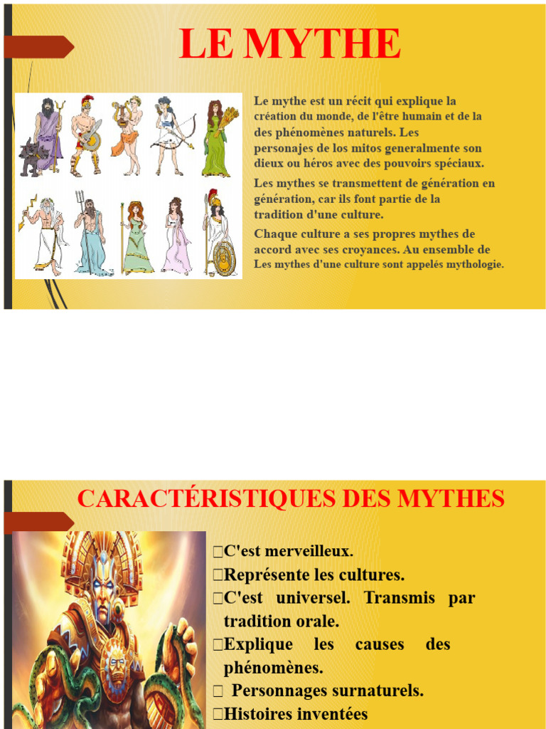 Mythes et légendes : définitions et types | PDF | Loups-garous | Légendes