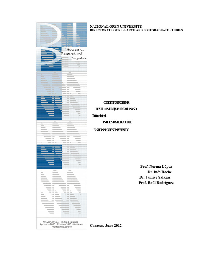 Thesis Development Guidelines for Master's | PDF | Methodology | Thesis