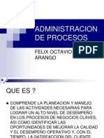 Administracion de Procesos