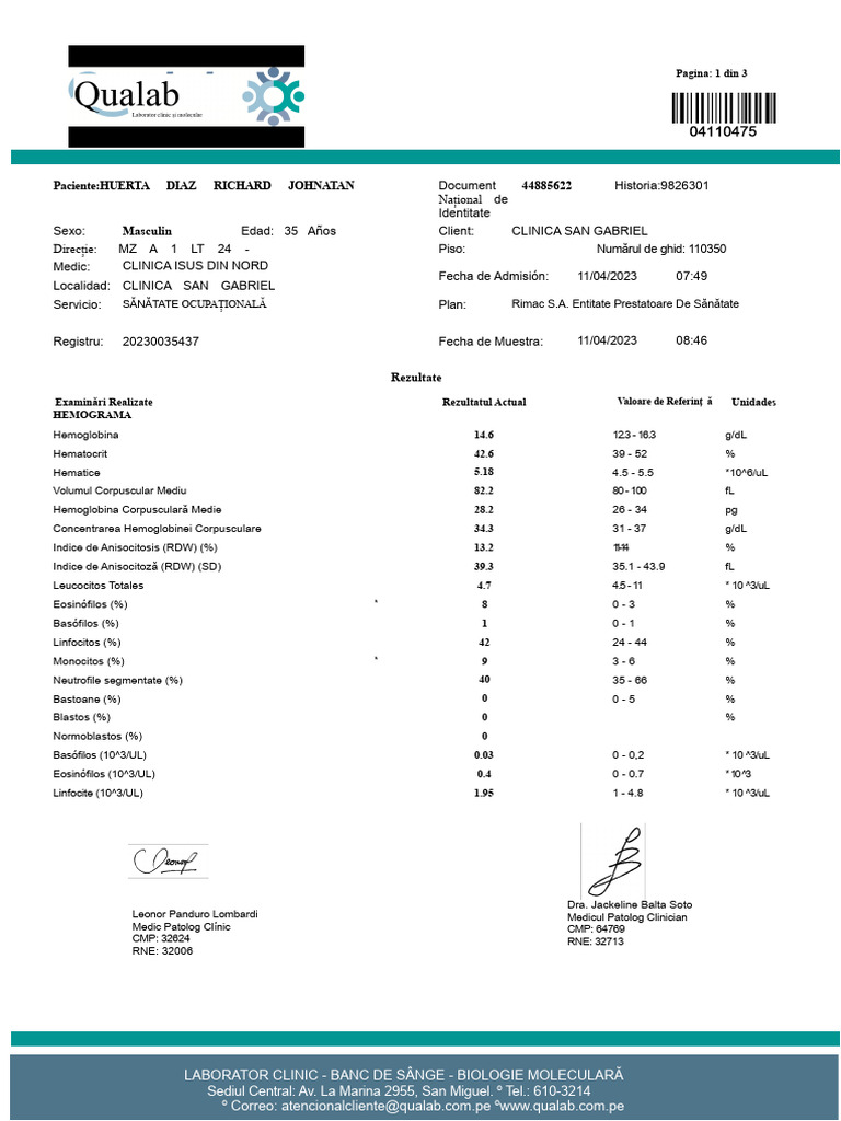 Rezultate Laborator | PDF
