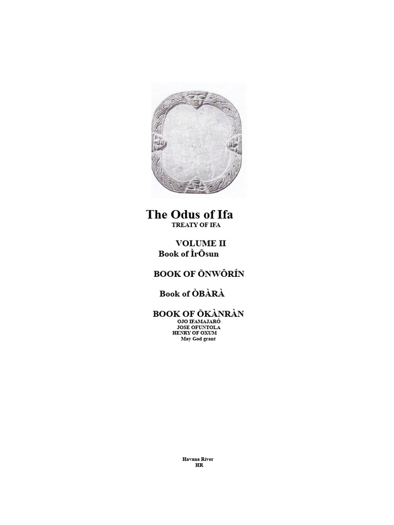 Oodeifa Ii | PDF | Divination | Oracle