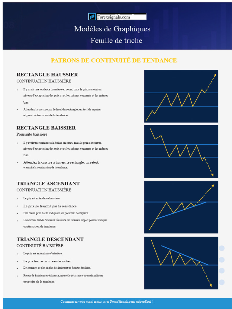 Modèles de Graphiques pour Trading Forex | PDF