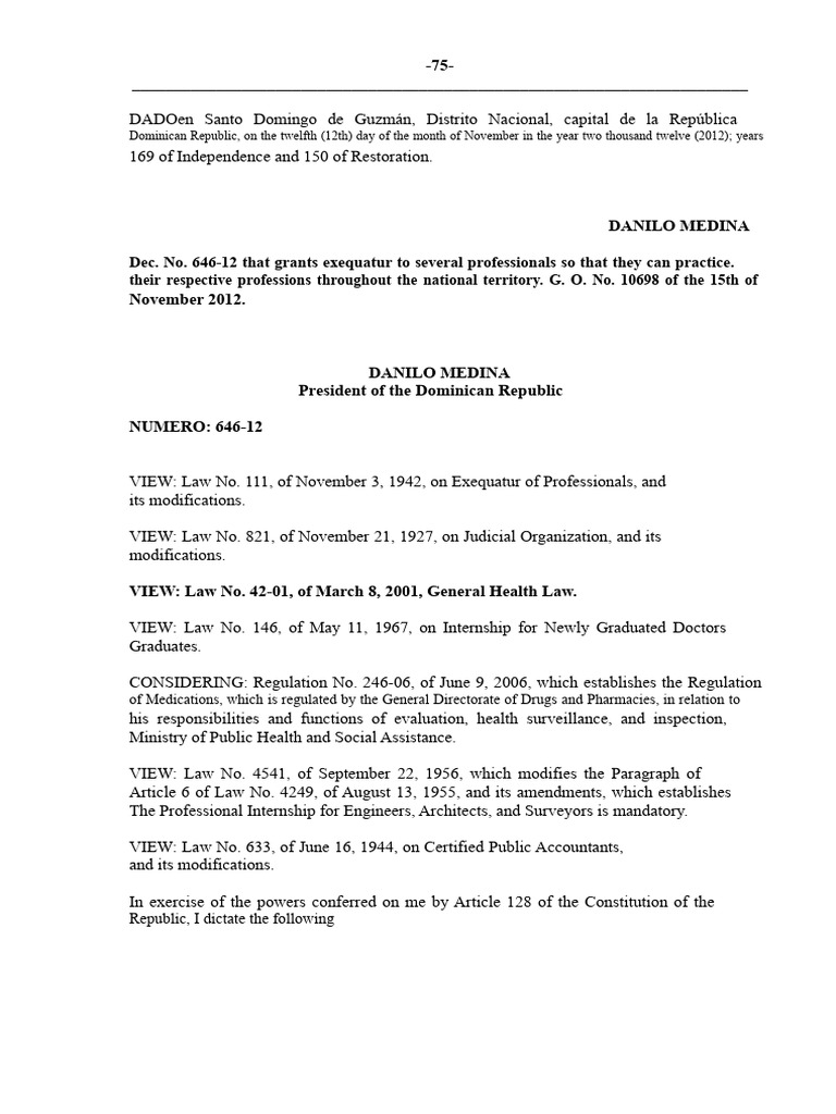Exequatur | PDF