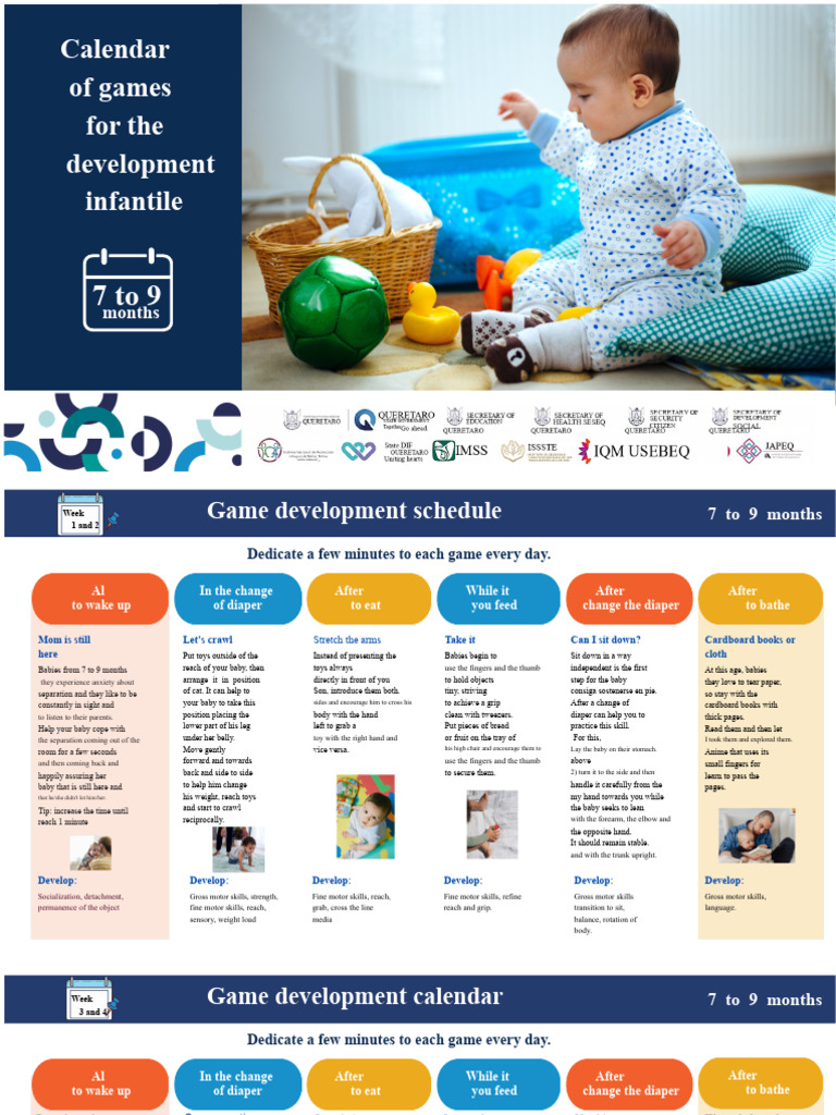 (7 To 9 Months) Games To Stimulate Cognitive Development | PDF ...