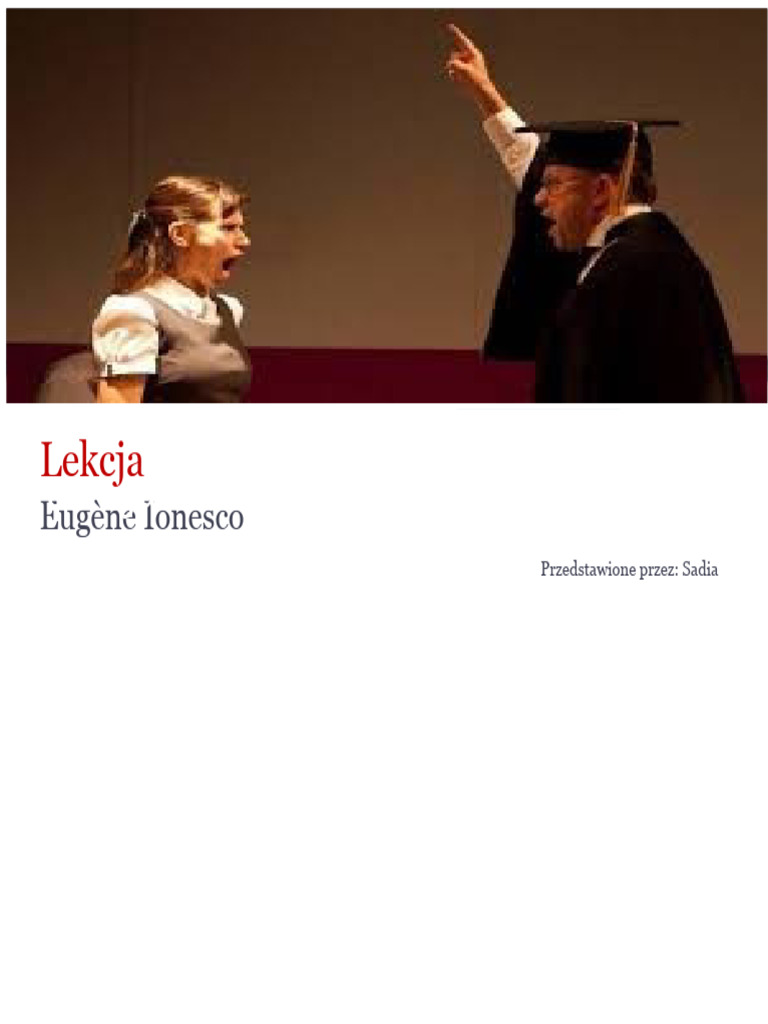 Lekcja | PDF