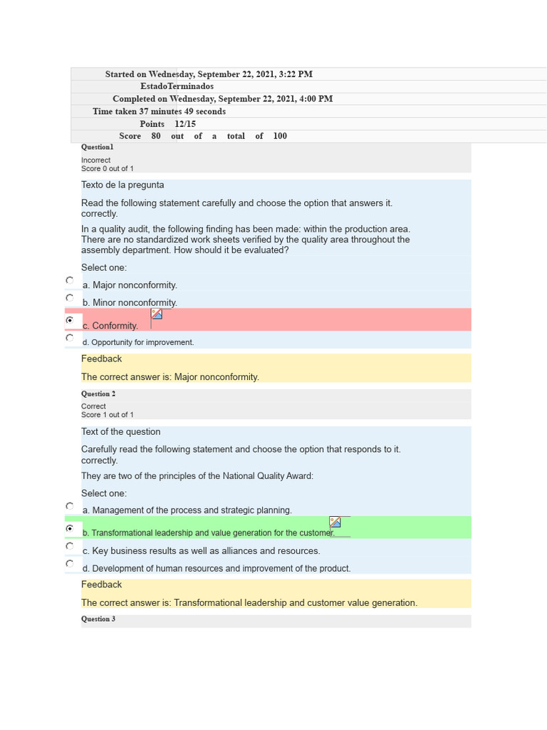 Quality Audit Evaluation and Standards Guide | PDF | Audit | Quality ...