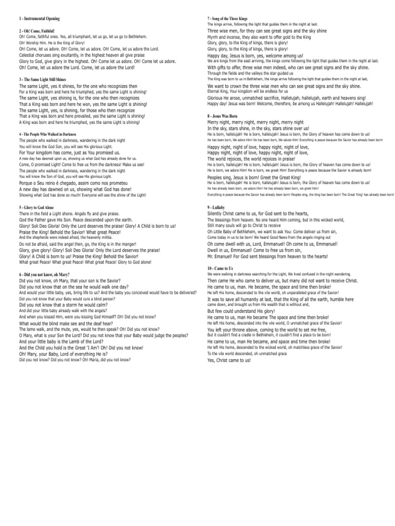 Cover_Song a light still shines (1) PDF Glory (Religion) Jesus