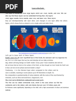 Structure of Earth | PDF