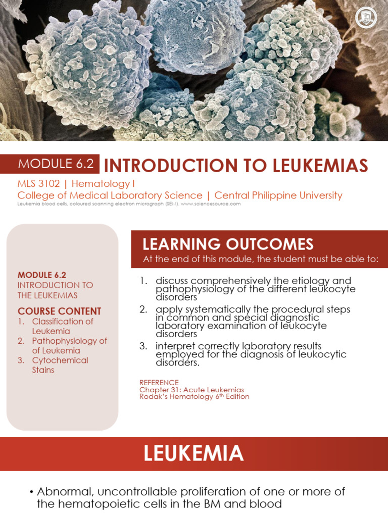 Understanding Leukemia: Types and Diagnosis | PDF | Leukemia | White ...