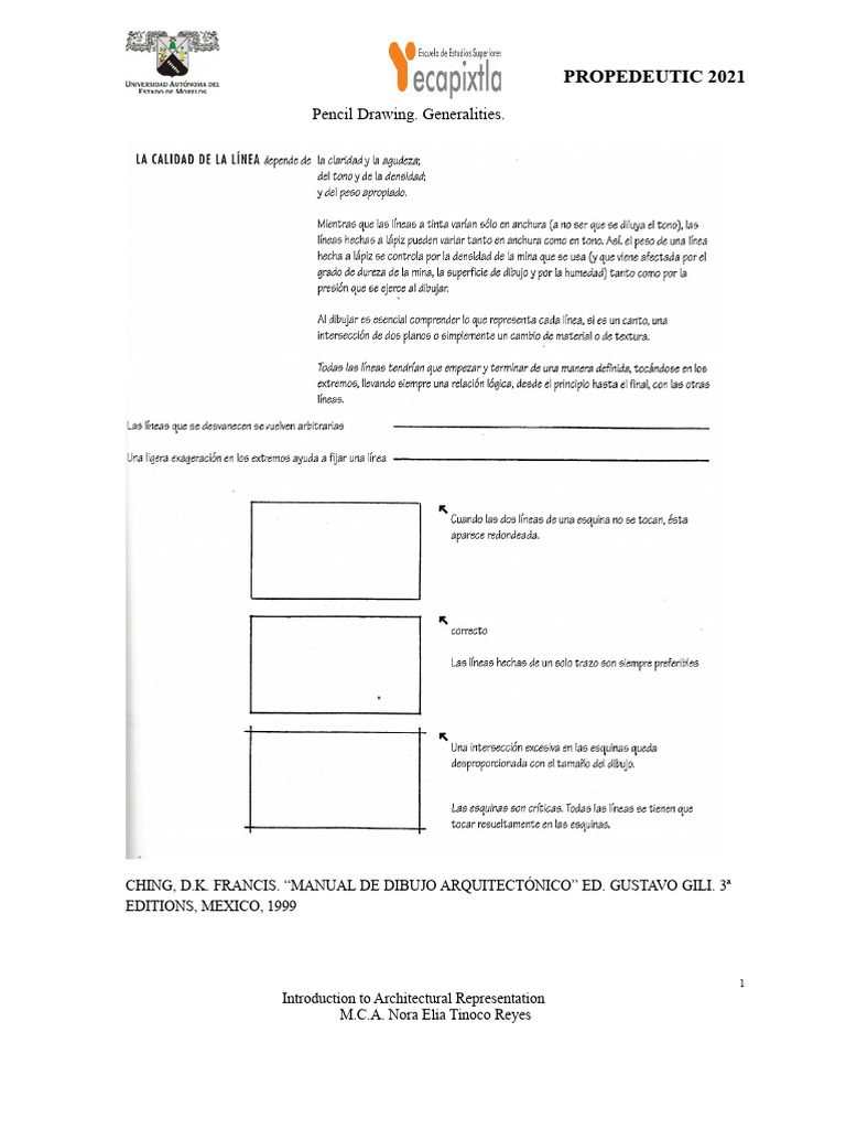 Architectural Drawing Techniques Guide | PDF | Drawing | Architectural ...