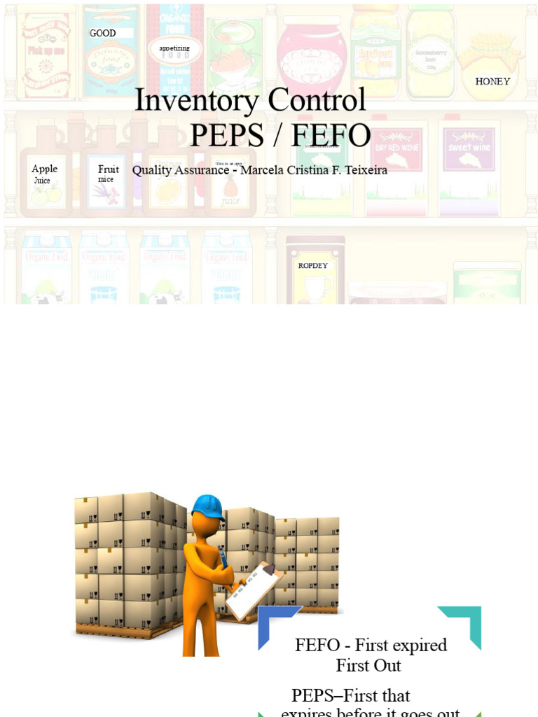 Training - FEFO | PDF
