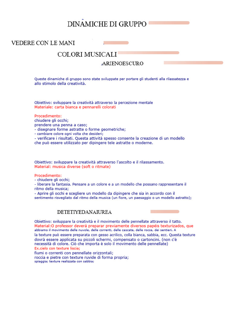 Dinamiche Con Arte | PDF