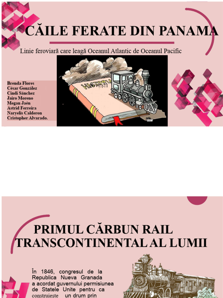 Căile Ferate Ale Panamei | PDF