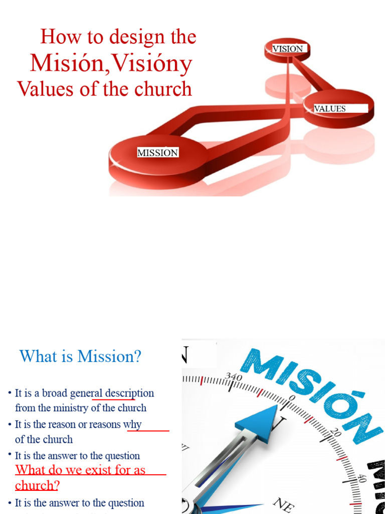 VISION, MISSION AND VALUES | PDF | Disciple (Christianity) | God The Father