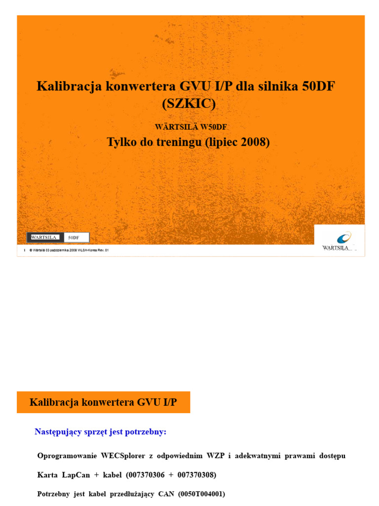 Nowa Kalibracja Konwertera IP GVU | PDF