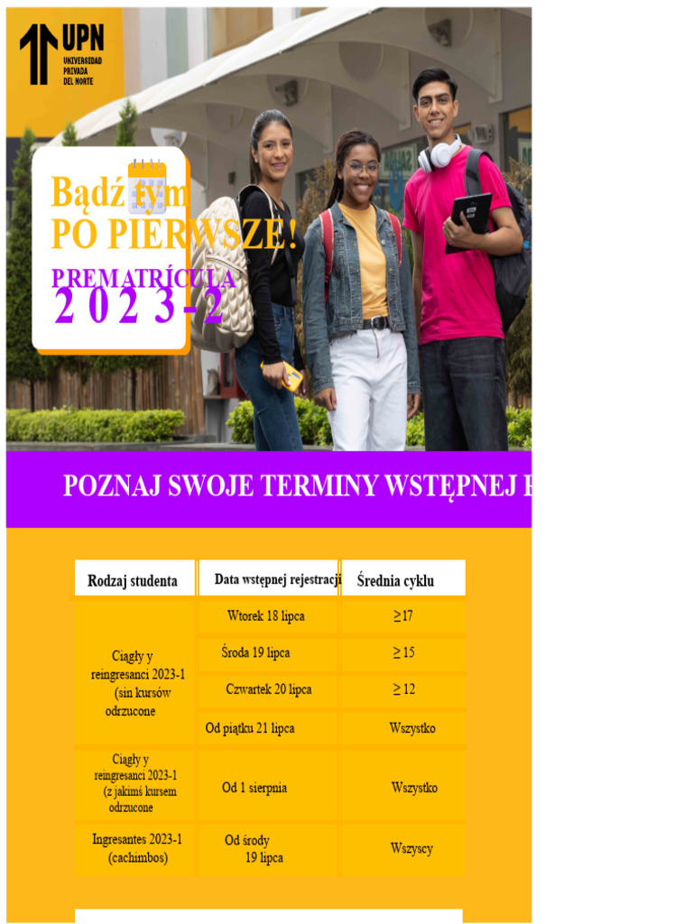 Upn Przypisania Do Wstępnej Rejestracji 2023 2 Ug Wa 14-07-2023 | PDF