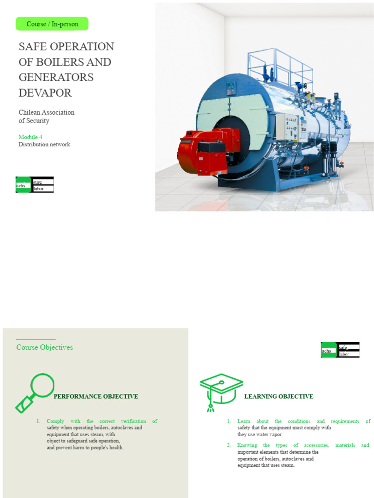 657116 Safe Operation of Boilers and Steam Generators M4 RB2023 | PDF ...