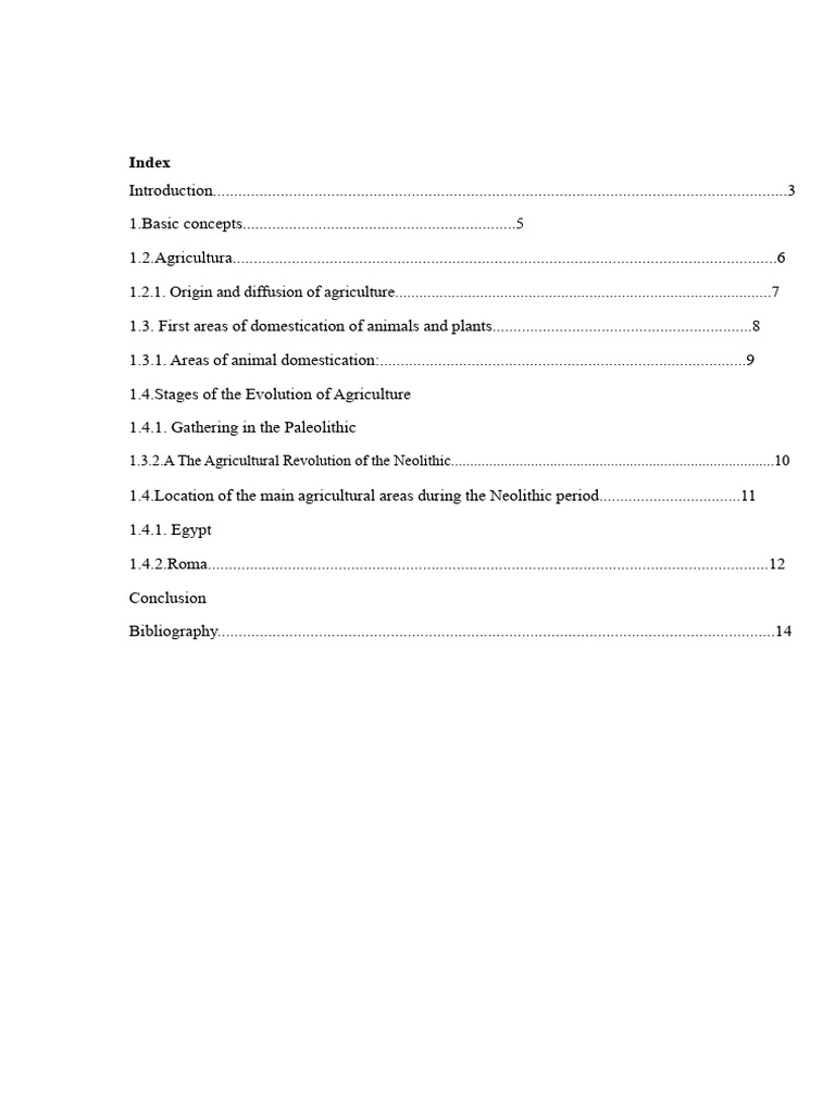 Evolution of Agriculture: Paleolithic to Neolithic | PDF | Agriculture ...