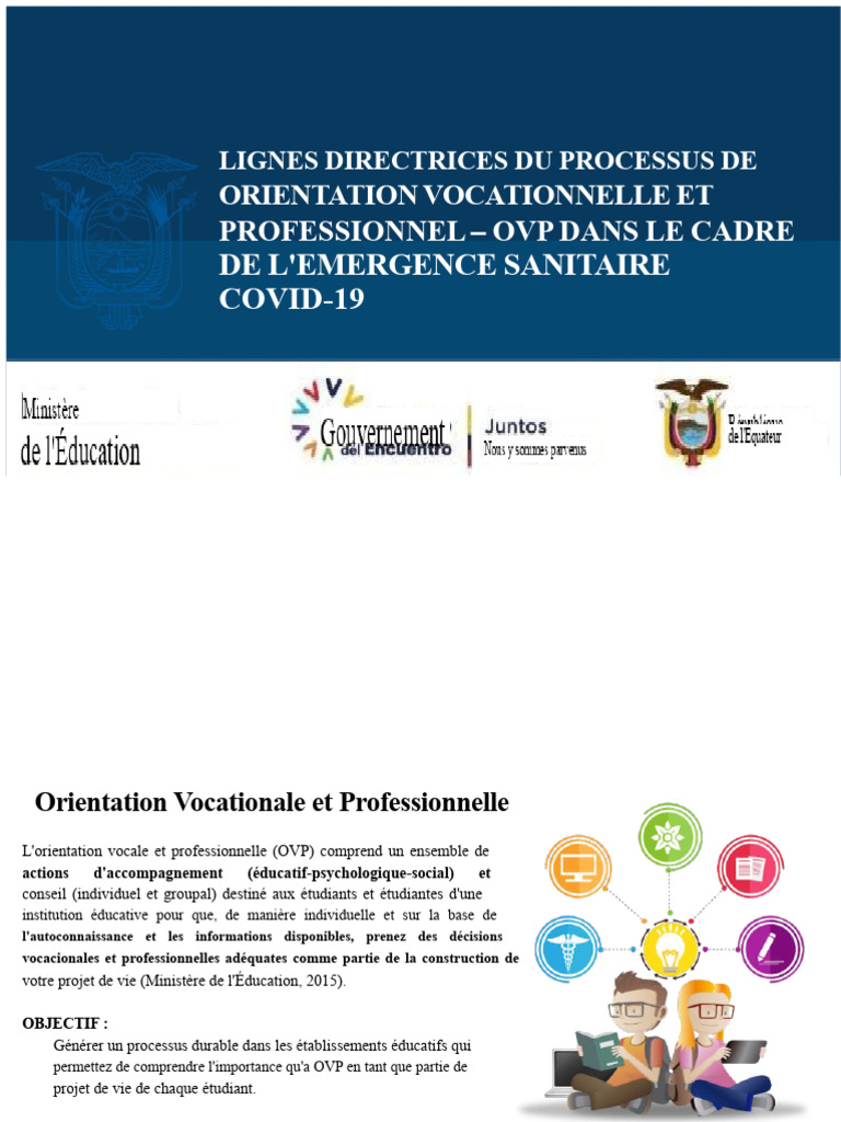 Lignes Directrices pour l'OVP COVID-19 | PDF | Bien-être