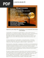 Depressão o mal do século 21