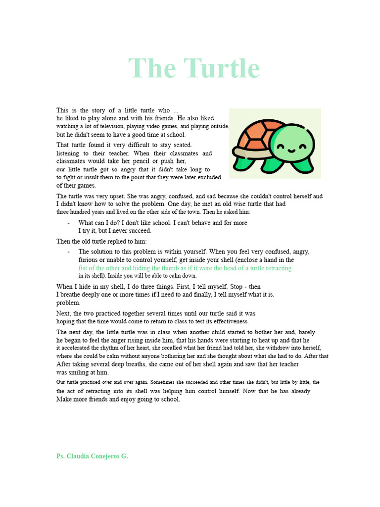 Tale - The Turtle | PDF