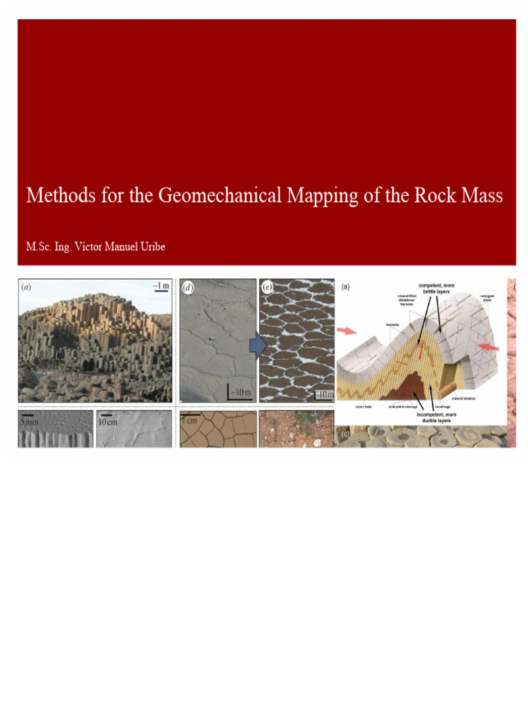 Geomechanical Mapping Techniques | PDF | Geology