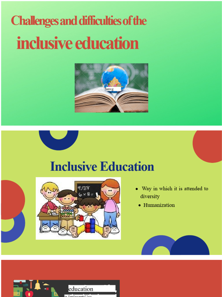 Challenges in Inclusive Education | PDF