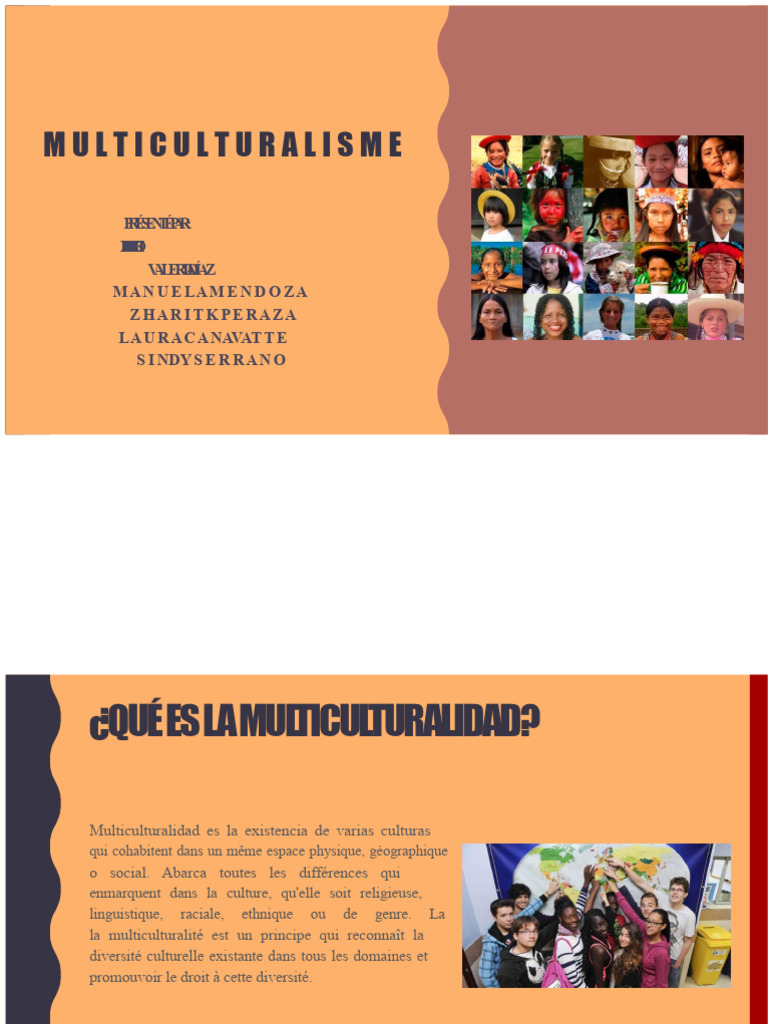 Comprendre le multiculturalisme et ses enjeux | PDF | Multiculturalisme ...