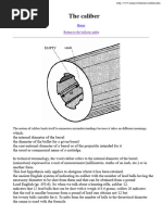 Ammunition Size Conversion Guide | PDF | Caliber | Projectile Weapons