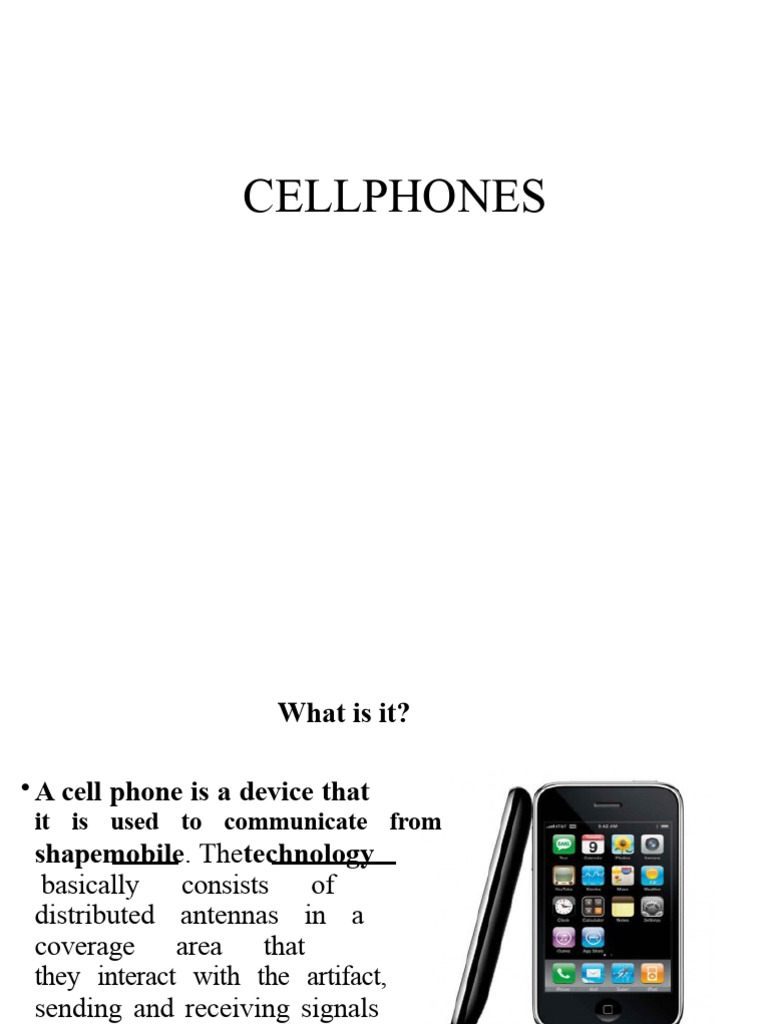 Understanding Cell Phones and OS Types | PDF | Smartphone | Android ...