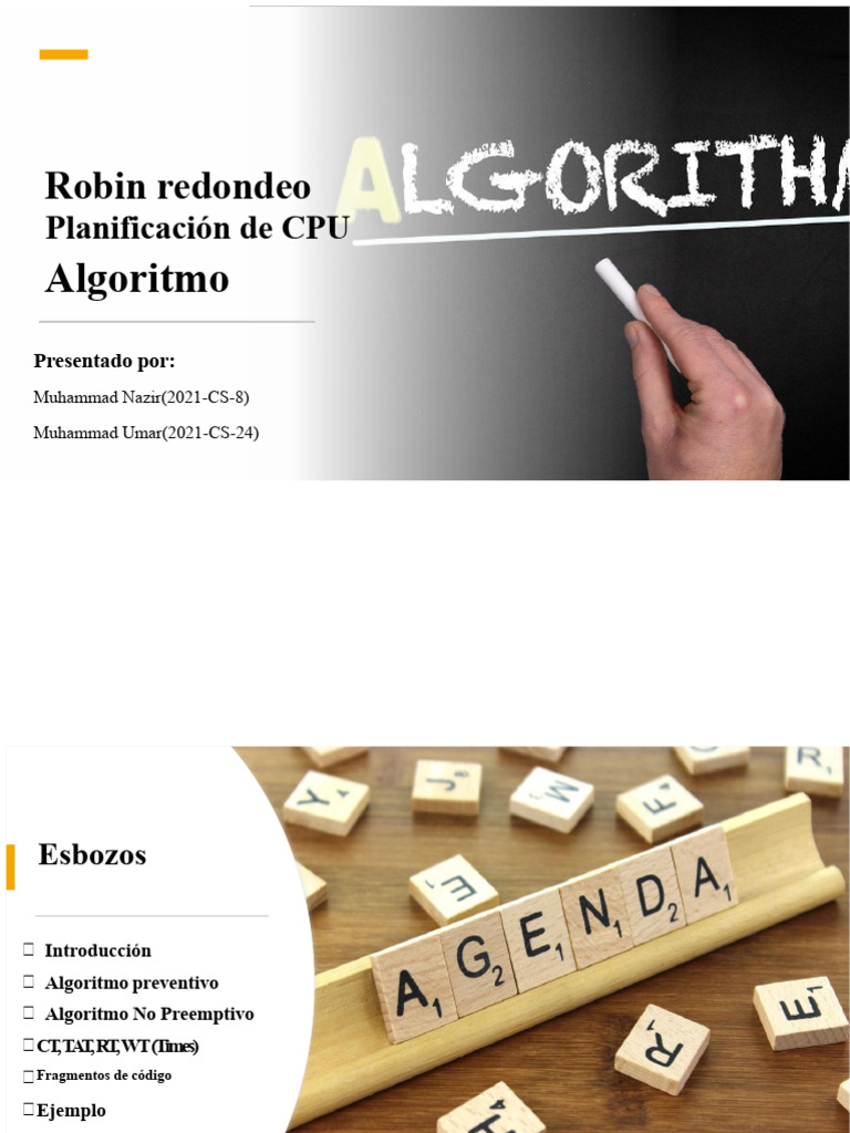Algoritmo Round Robin en Programación de CPU | PDF | Informática ...