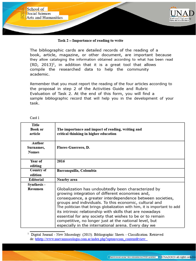 Importance of Reading and Writing in Academia | PDF | Knowledge | Literacy