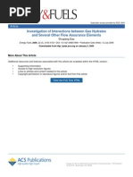 Download Investigation of Interactions Between Gas Hydrates and Several Other Flow Assurance Elements wax asphaltene scale naphthenates by jinlingh8798 SN9701451 doc pdf