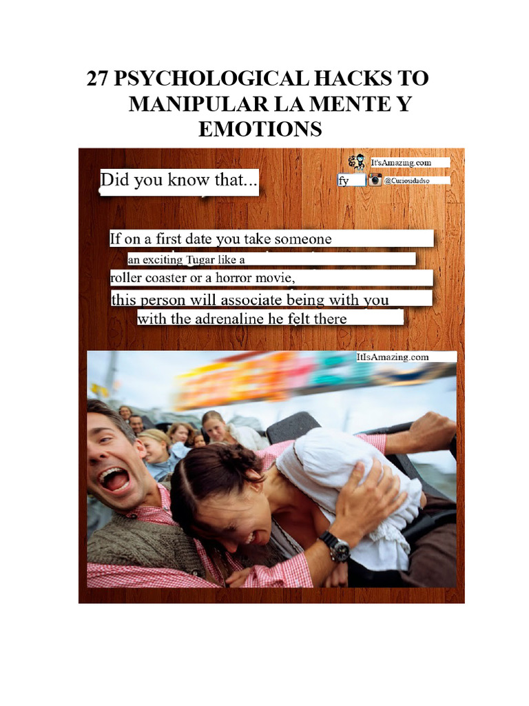27 Psychological Hacks for Mind Control | PDF