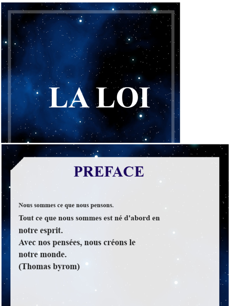 Comprendre la Loi de l'Attraction | PDF | Loi de l'attraction (Nouvelle ...