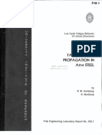 Fatigue Crack Propagation in Steel: Low Cycle Fatigue Behavior of Joined