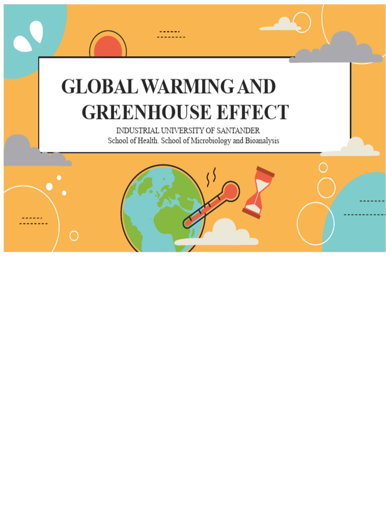 Global warming and greenhouse effect | PDF | Climate Change ...