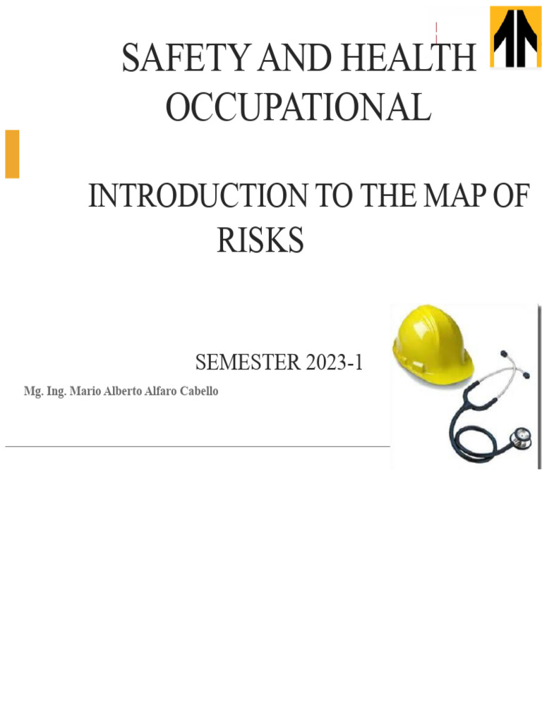 Occupational Risk Map Guide 2023 | PDF | Hazards | Occupational Safety ...