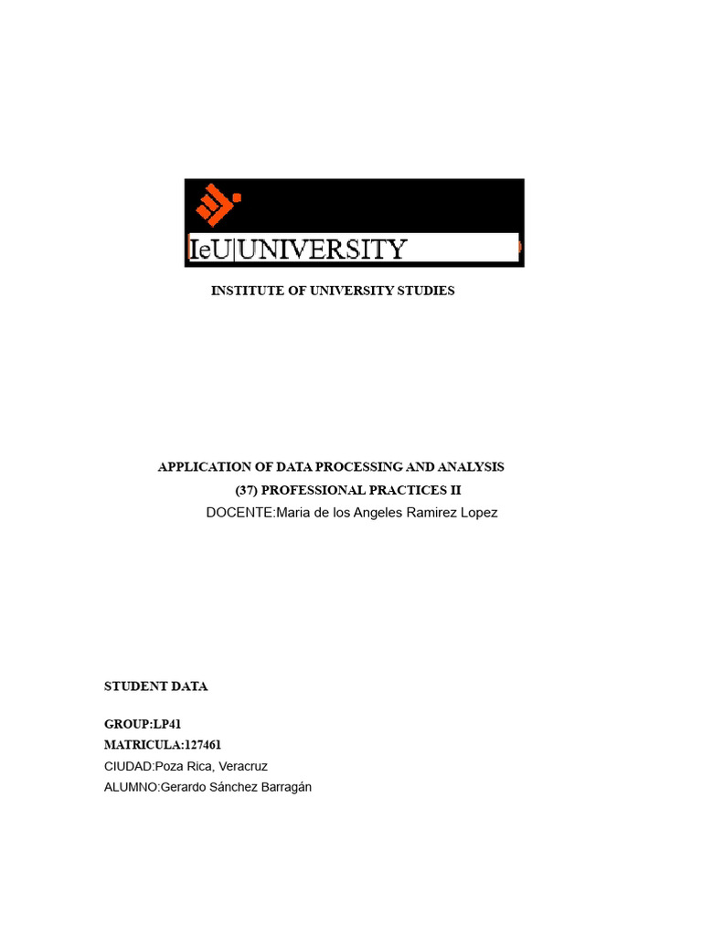 Activity 2 - Application of Data Processing and Analysis | PDF | Stress ...