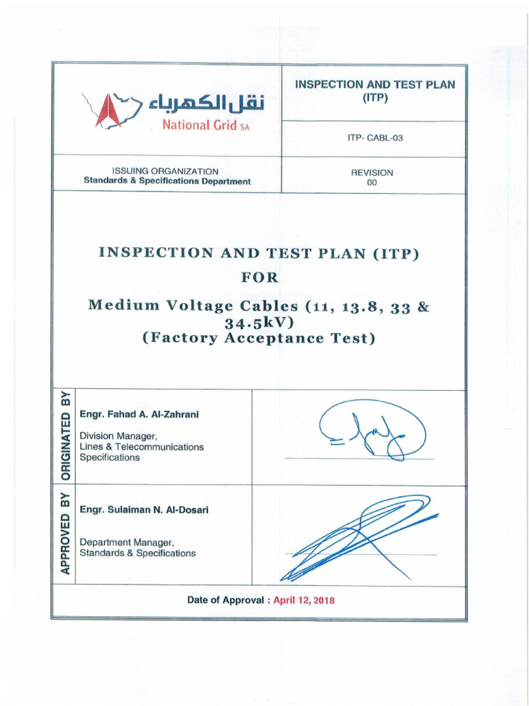 Itp Cabl 031 | PDF